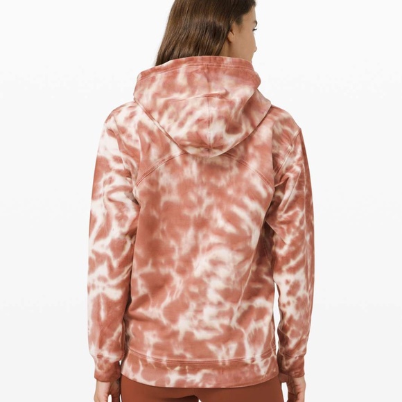 Lululemon All Yours Hoodie Tie Dye *Fleece - Size 10 - Picture 2 of 4